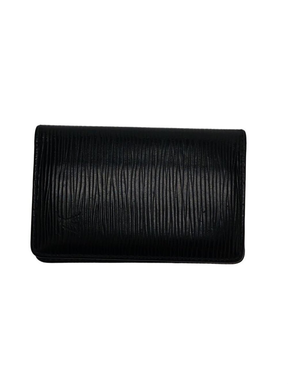 LOUIS VUITTON Pochette Carte Visite Epi Black